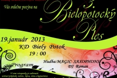 3. Bielopotocký ples 2013