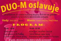 Duo-M oslavuje 2012